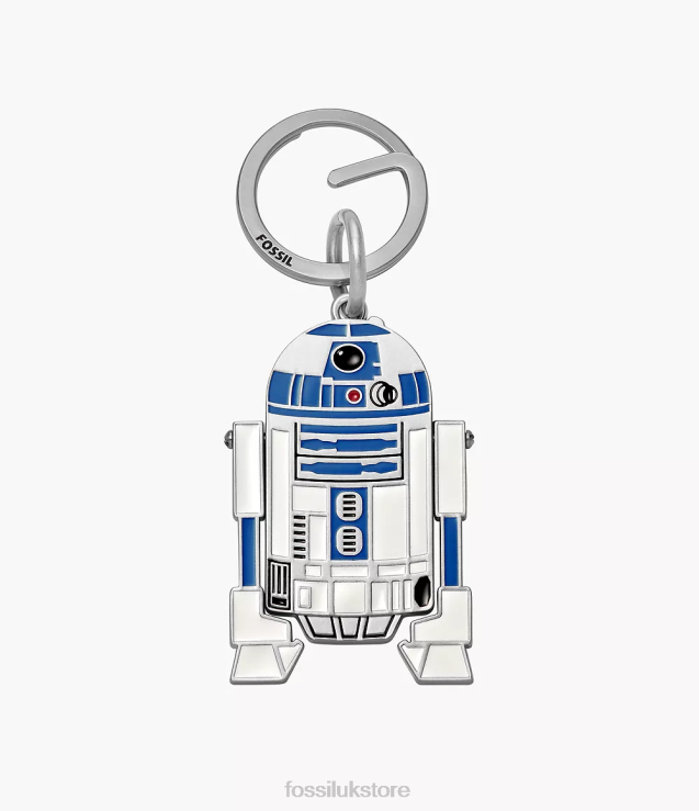 Accessory 2N02H2010 Silver Men Fossil Star Wars R2-D2 Keyfob