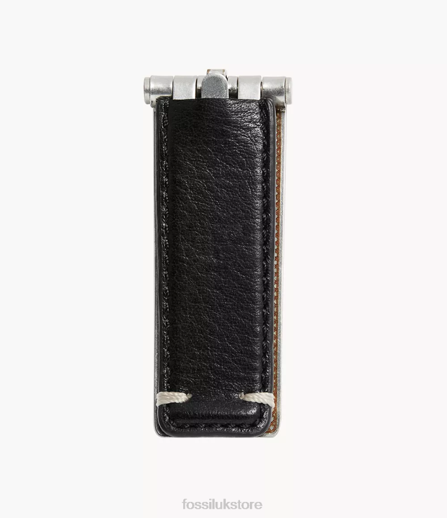 Accessory 2N02H2071 Black Men Fossil Gift Money Clip