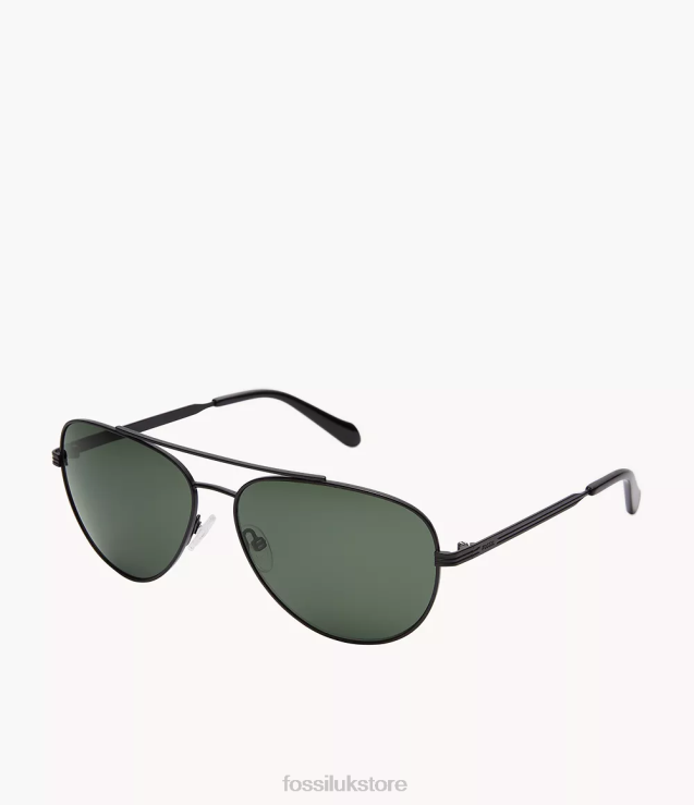 Accessory 2N02H2011 Green Men Fossil Langley Aviator Sunglasses