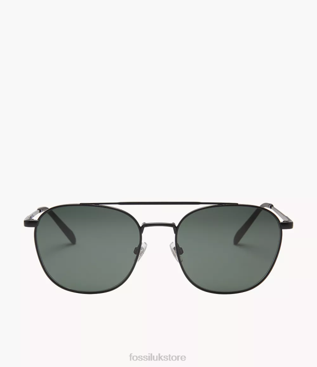Accessory 2N02H2051 Green Men Fossil Chandler Round Sunglasses