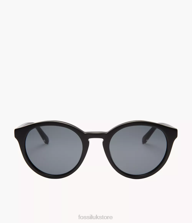 Accessory 2N02H2055 Green Men Fossil Wren Round Sunglasses