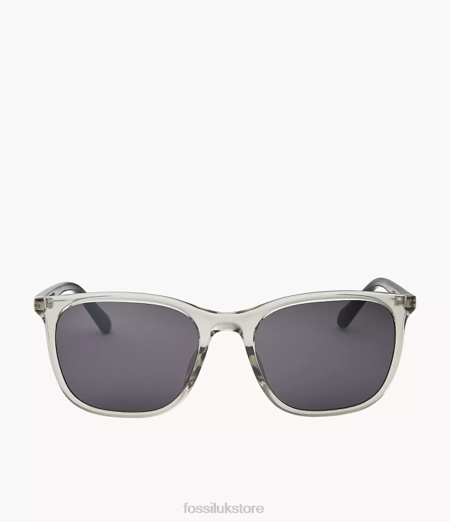 Accessory 2N02H2064 Gray Men Fossil Julian Rectangle Sunglasses