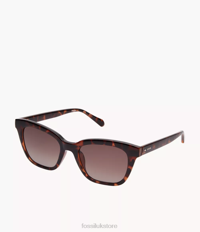 Accessory 2N02H1961 Brown Women Fossil Britteny Square Sunglasses