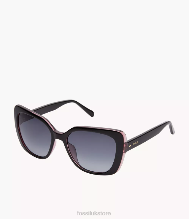 Accessory 2N02H1974 Gray Women Fossil Cate Square Sunglasses