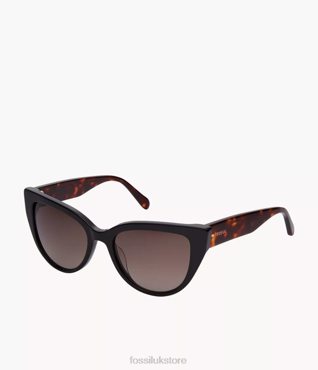 Accessory 2N02H1990 Brown Women Fossil Norah Cat Eye Sunglasses