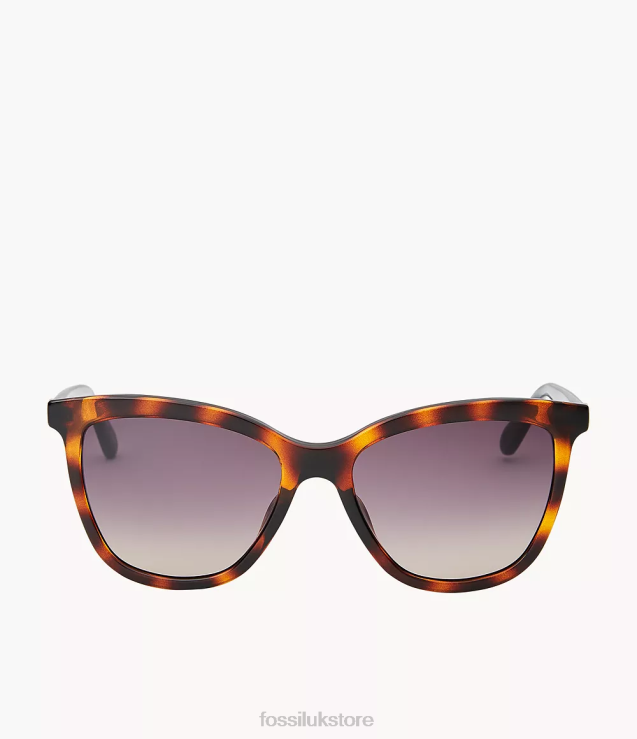 Accessory 2N02H1991 Purple Women Fossil Kenra Cat Eye Sunglasses