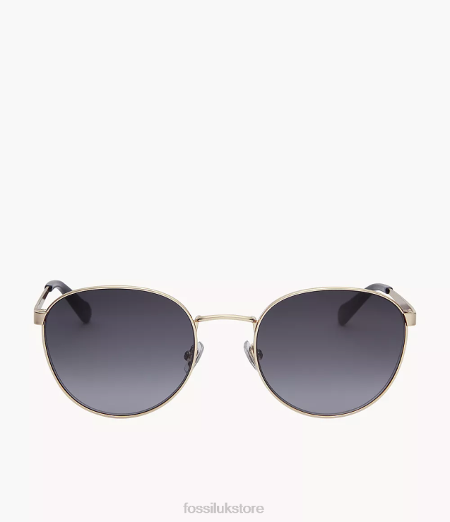Accessory 2N02H1994 Gray Women Fossil Winnie Round Sunglasses