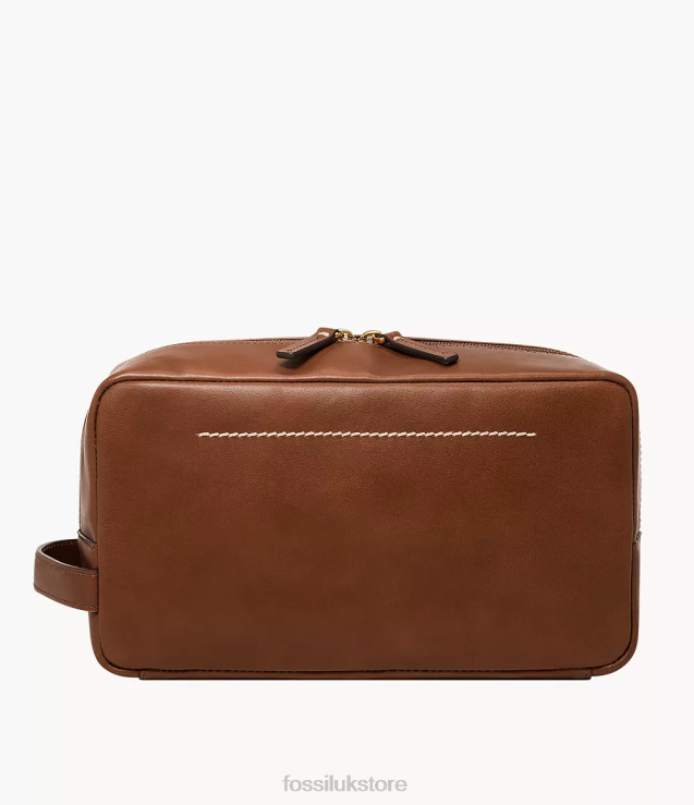 Bag 2N02H2006 Brown Men Fossil Westover Single Handle Shave Kit