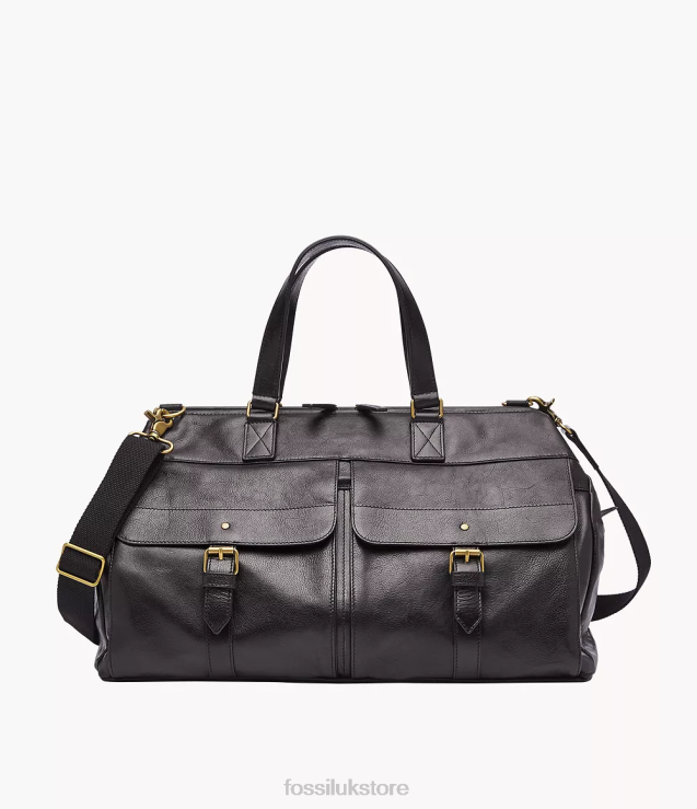 Bag 2N02H1648 Black Men Fossil Miles Duffle