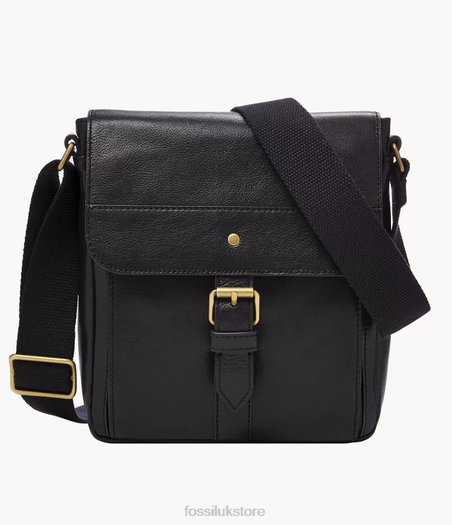 Bag 2N02H1654 Black Men Fossil Miles Courier