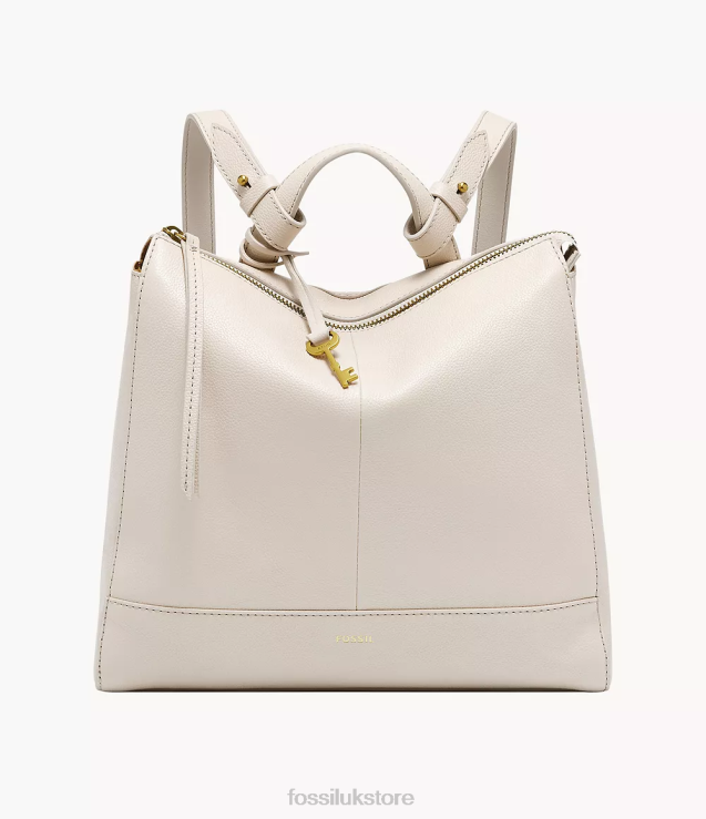 Bag 2N02H734 White Women Fossil Elina Convertible Small Backpack