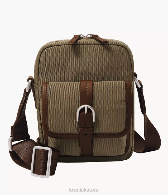 Bag 2N02H1633 Khaki Women Fossil Camden N/S Crossbody