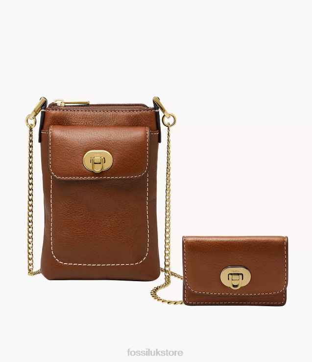 Bag 2N02H1971 Brown Women Fossil Harper Crossbody