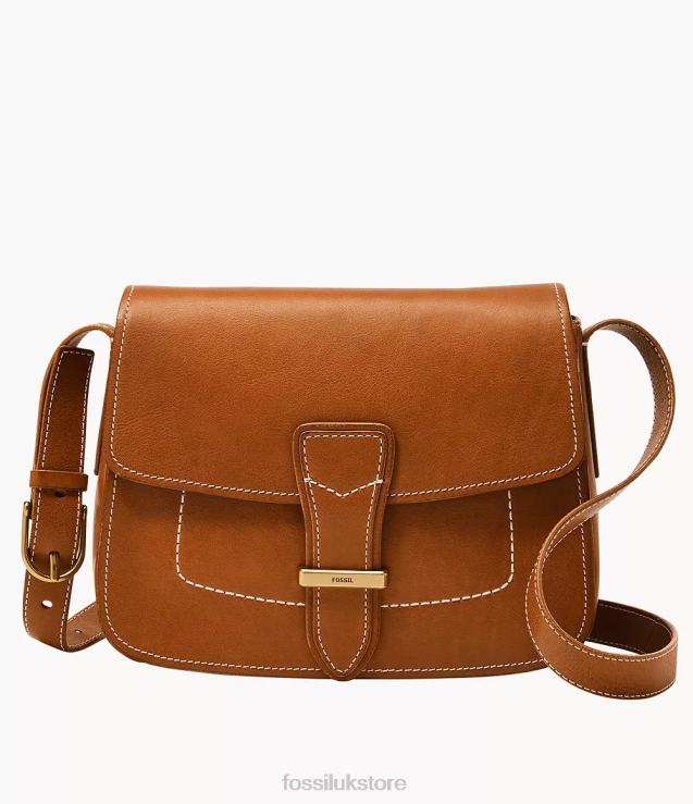 Bag 2N02H284 Cognac Women Fossil Tremont Flap Crossbody