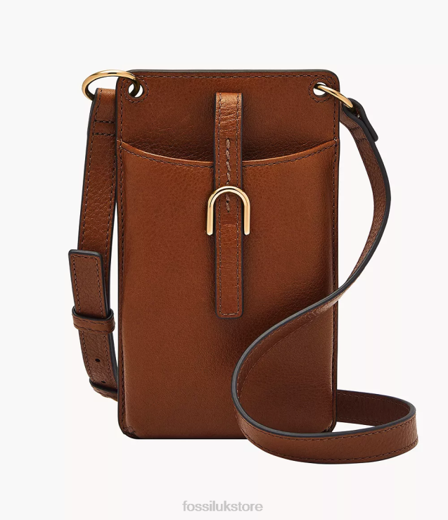 Bag 2N02H286 Brown Women Fossil Vada Phone Bag