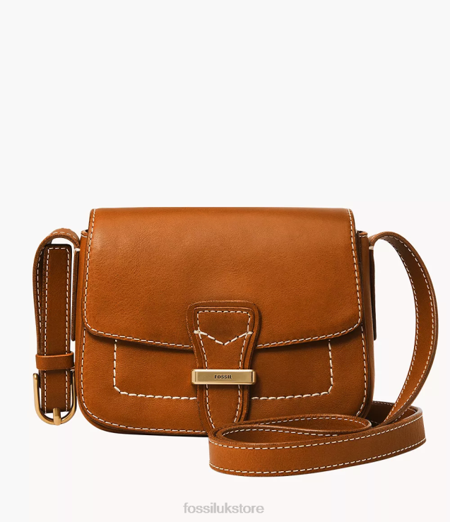 Bag 2N02H316 Cognac Women Fossil Tremont Small Flap Crossbody