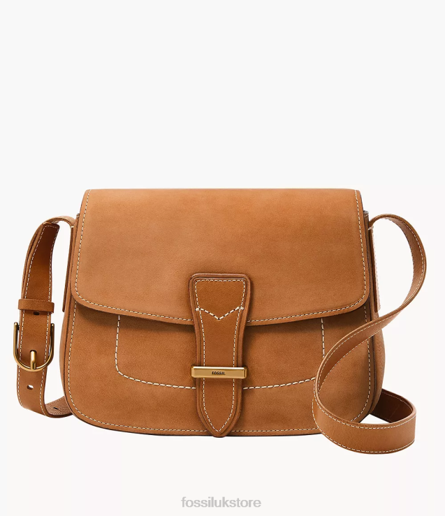 Bag 2N02H319 Tan Women Fossil Tremont Flap Crossbody