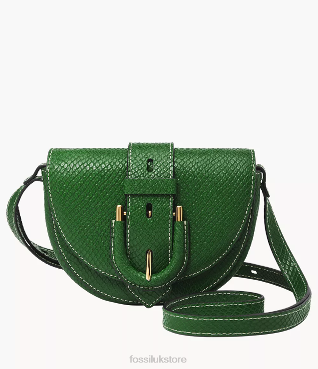 Bag 2N02H348 Green Women Fossil Harwell Small Flap Crossbody
