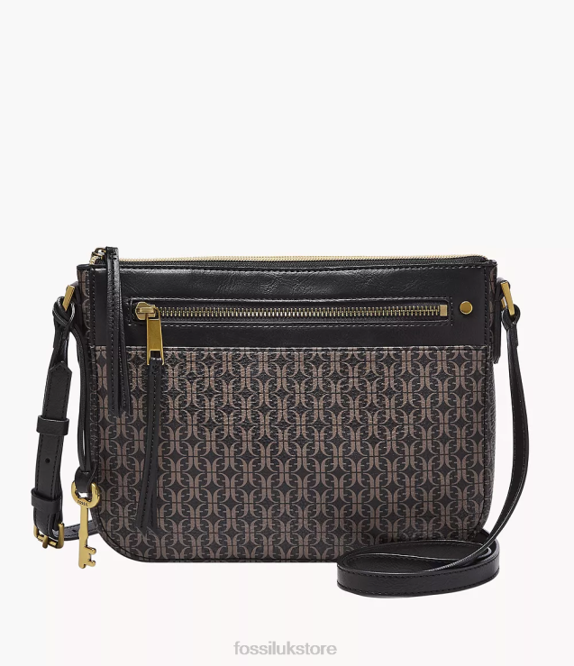 Bag 2N02H408 Black Women Fossil Farrah Crossbody