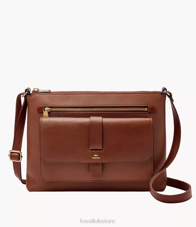 Bag 2N02H441 Brown Women Fossil Kinley Crossbody