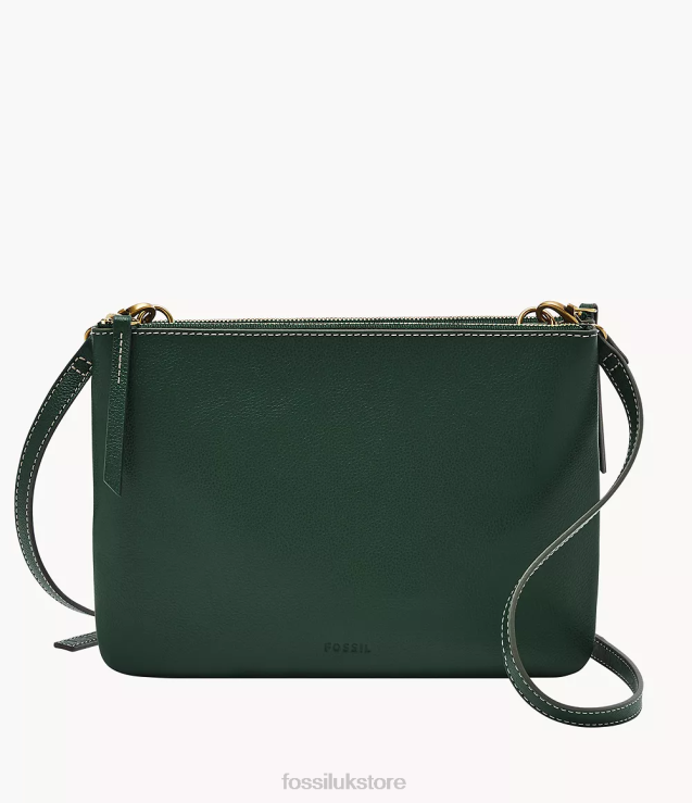 Bag 2N02H458 Green Women Fossil Devon Crossbody