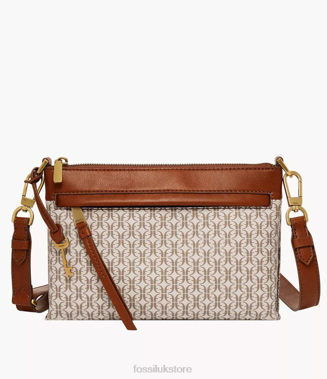 Bag 2N02H496 Light Brown Women Fossil Kiera Small Crossbody