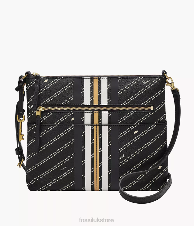 Bag 2N02H523 Black Women Fossil Fiona Large Crossbody