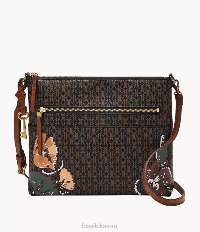 Bag 2N02H529 Black Women Fossil Fiona Crossbody