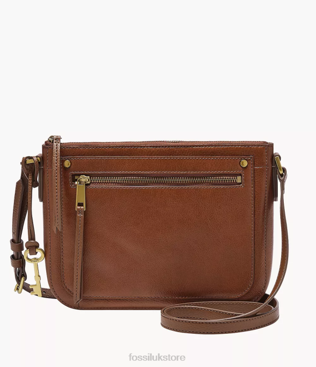 Bag 2N02H626 Brown Women Fossil Farrah Crossbody