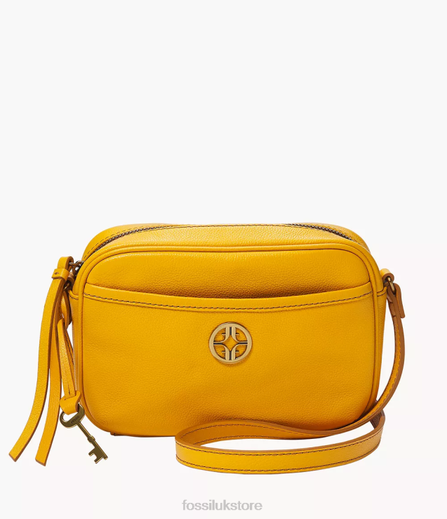 Bag 2N02H646 Yellow Women Fossil Brennon Camera Bag