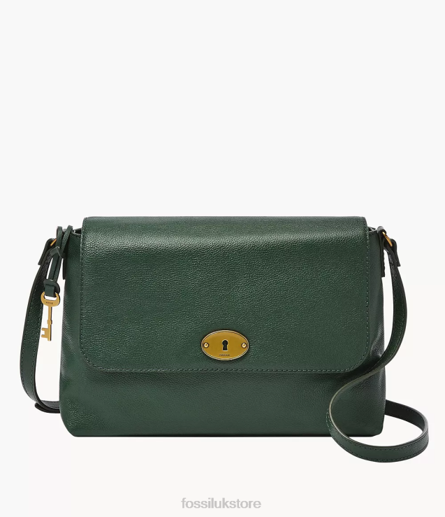 Bag 2N02H662 Green Women Fossil Gabriella Medium Flap Crossbody