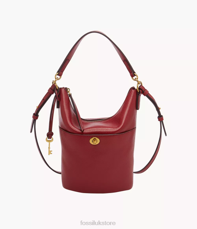 Bag 2N02H711 Red Women Fossil Talulla Small Hobo