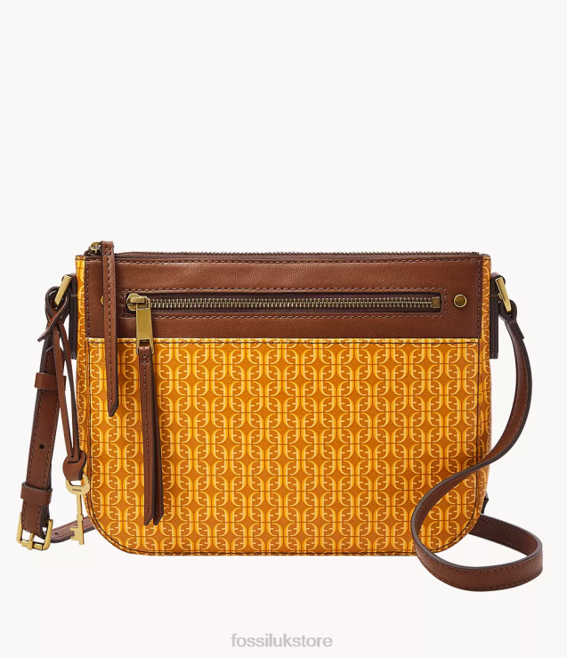 Bag 2N02H735 Yellow Women Fossil Farrah Crossbody