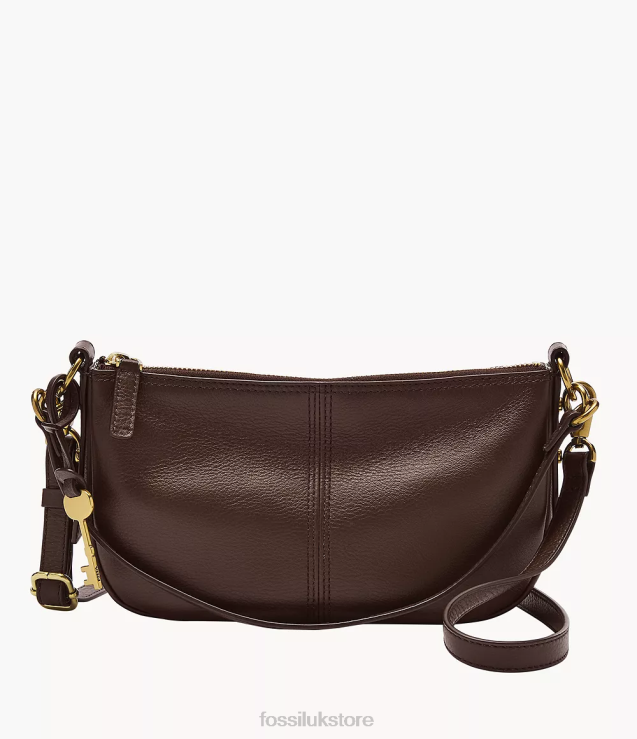 Bag 2N02H739 Dark Brown Women Fossil Jolie Baguette
