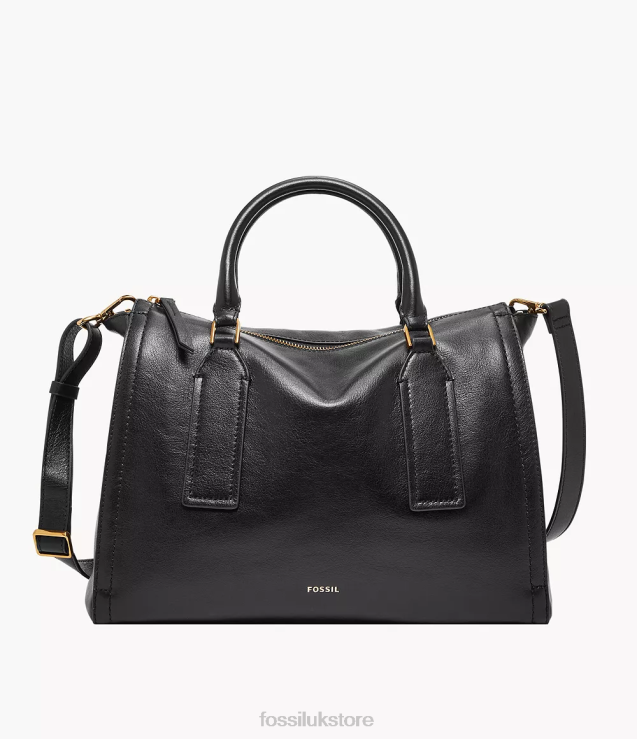 Bag 2N02H400 Black Women Fossil Parker Satchel