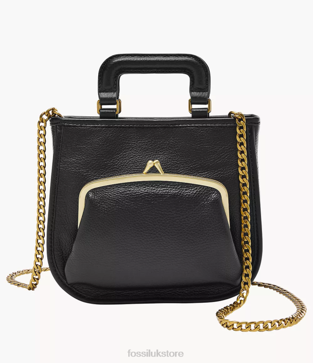 Bag 2N02H521 Black Women Fossil Satchel