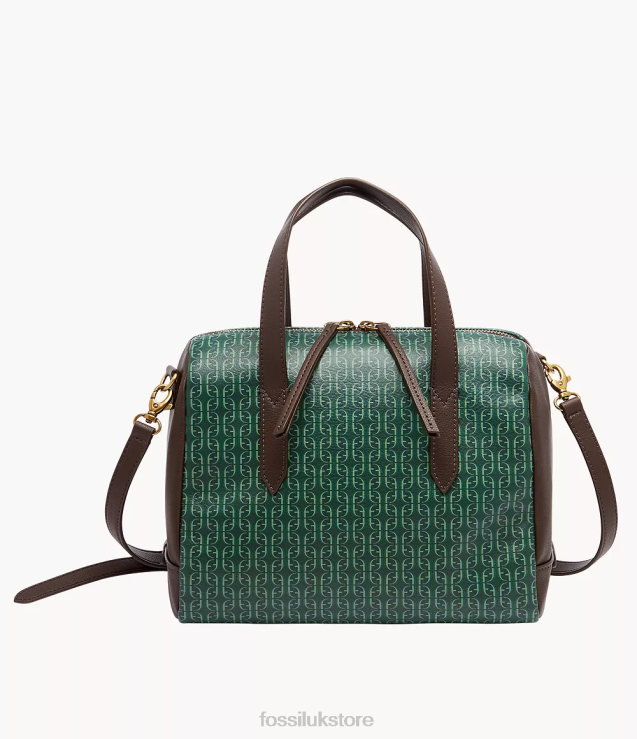 Bag 2N02H567 Green Women Fossil Sydney Satchel