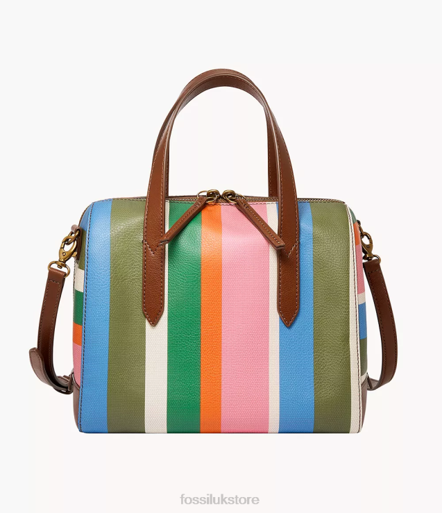 Bag 2N02H581 Stripes Women Fossil Sydney Satchel