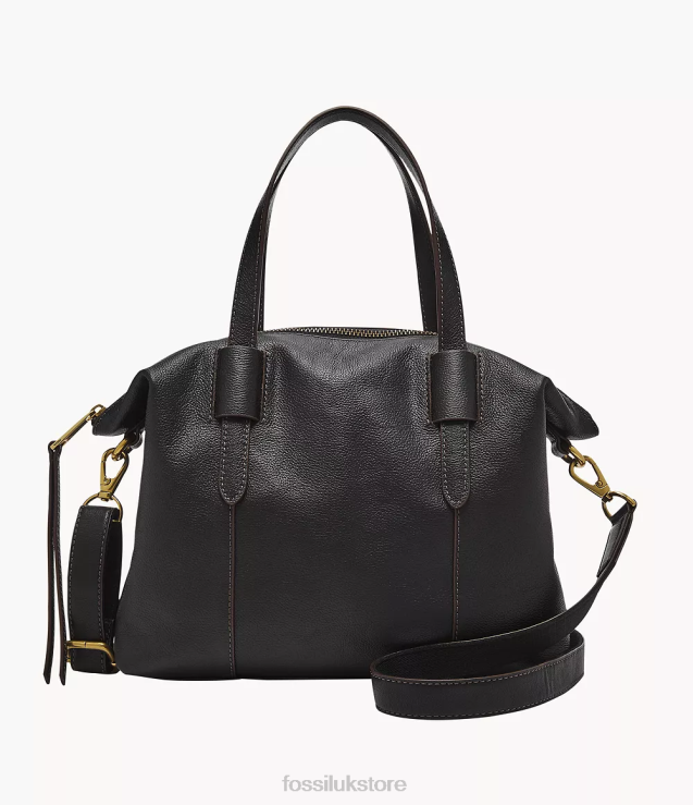 Bag 2N02H587 Black Women Fossil Skylar Satchel