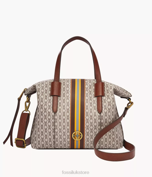 Bag 2N02H725 Khaki Women Fossil Skylar Satchel