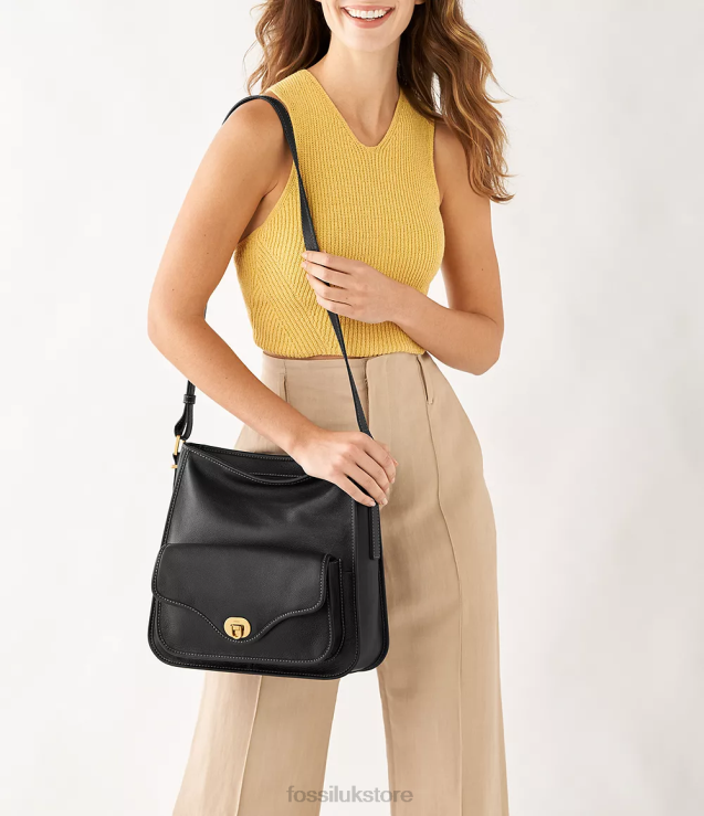 Bag 2N02H382 Black Women Fossil Heritage Hobo