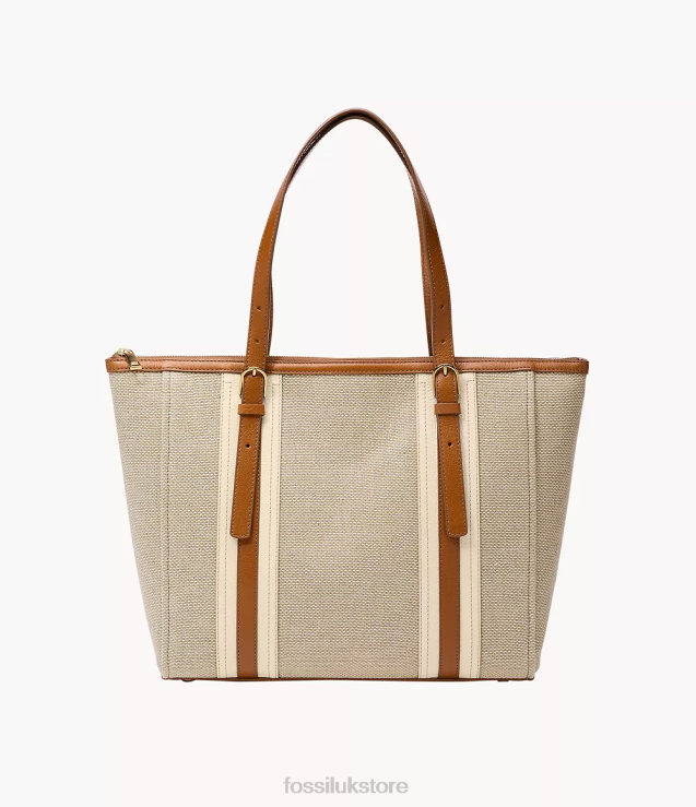 Bag 2N02H364 Light Brown Women Fossil Carlie Tote