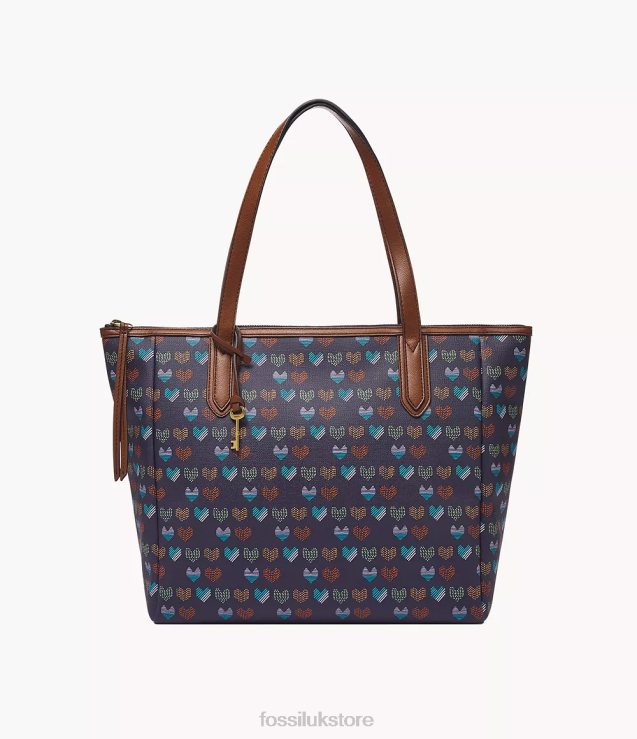 Bag 2N02H691 Navy Women Fossil Sydney Tote