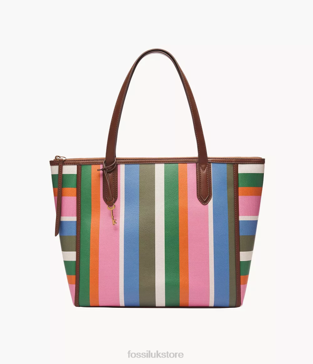 Bag 2N02H692 Stripes Women Fossil Sydney Tote