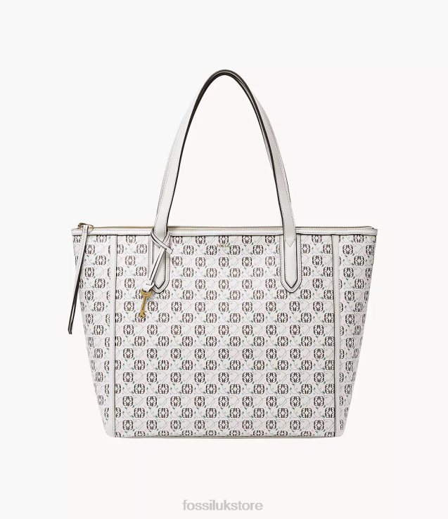 Bag 2N02H713 White Women Fossil Sydney Tote