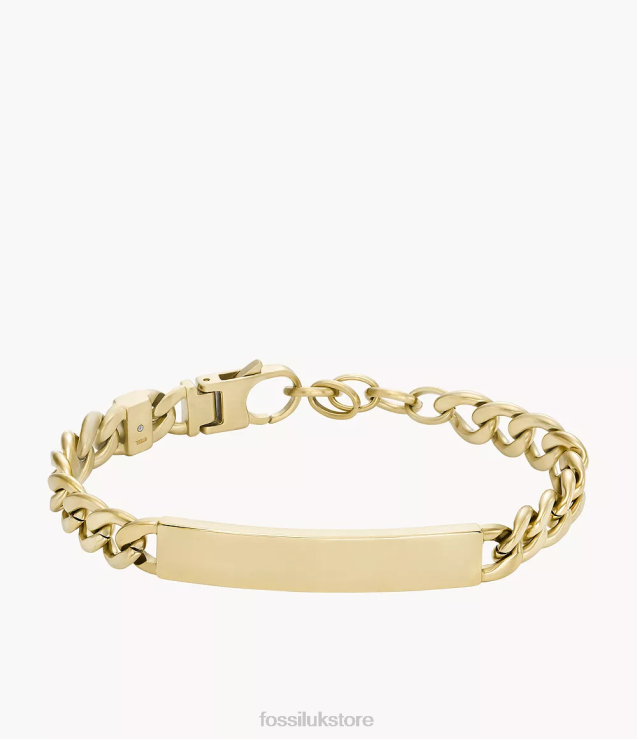 Jewelry 2N02H1846 Gold-Tone Men Fossil Drew Stainless Steel Chain Bracelet