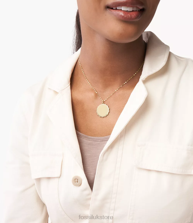 Jewelry 2N02H1138 Gold-Tone Women Fossil Corra Oh So Charming Stainless Steel Charm