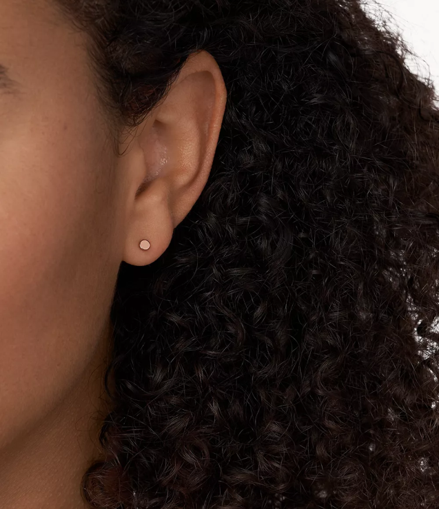 Jewelry 2N02H1054 Rose Gold-Tone Women Fossil Sadie Stainless Steel Round Stud Earring