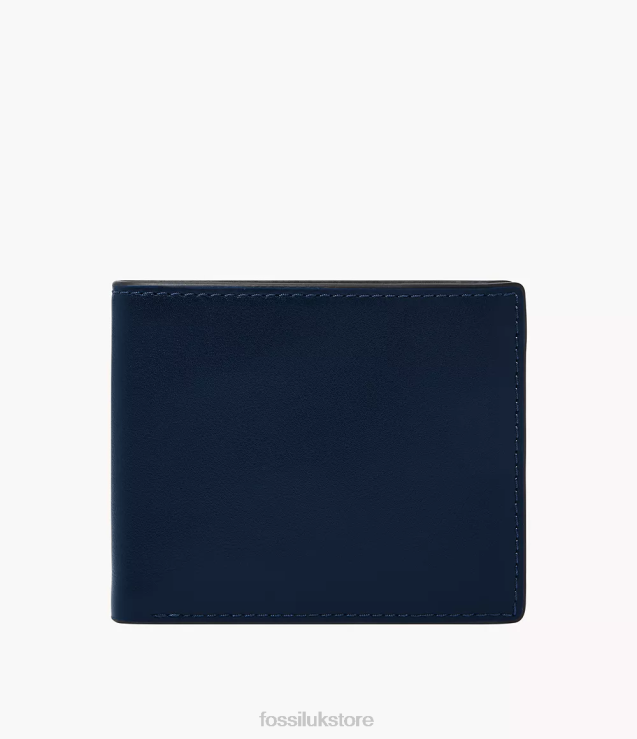 Wallet 2N02H1673 Navy Men Fossil Steven Bifold