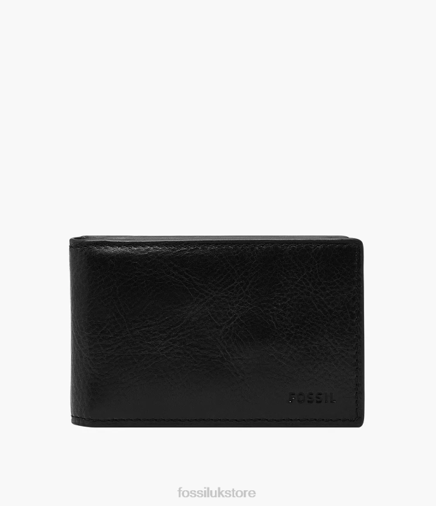 Wallet 2N02H1694 Black Men Fossil Andrew Front Pocket Bifold